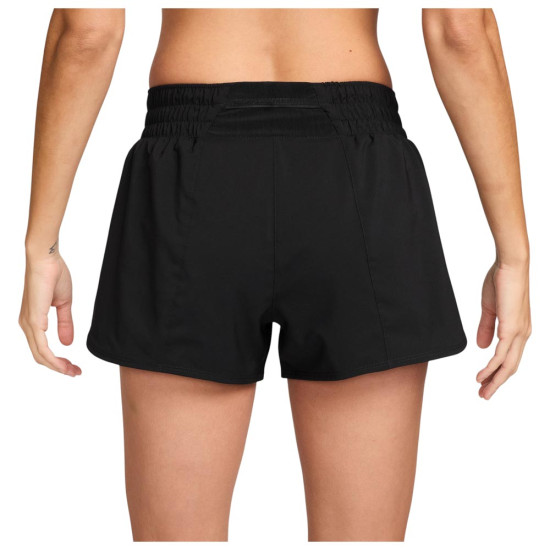 Nike Γυναικείο σορτς One Swoosh Dri-FIT Mid-Rise 3'' Brief-Lined Shorts
